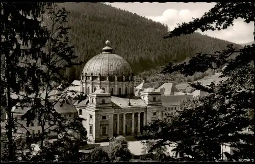 Ansichtskarte St. Blasien Südlicher Hochschwarzwald - Dom 1960