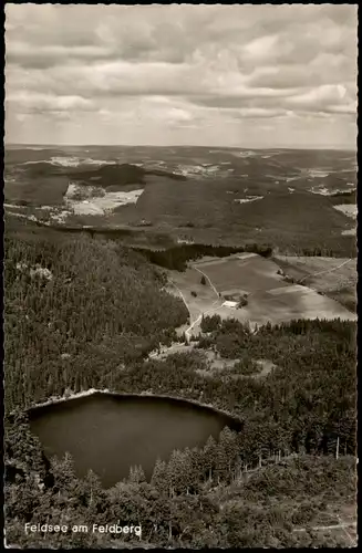 Ansichtskarte Feldberg (Schwarzwald) Feldsee am Feldberg Gesamtansicht 1960
