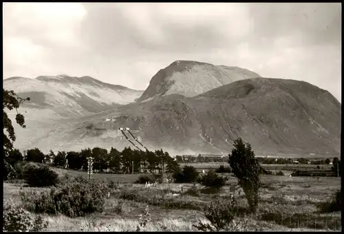 Postcard Schottland Der Ben Nevis in Schottland 1965