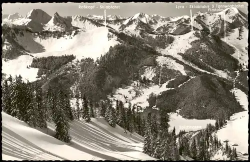 Spitzingsee-Schliersee SPITZINGSEE Plankenstein Setzberg und Wallberg 1968