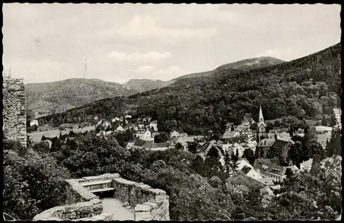 Ansichtskarte Badenweiler Panorama-Ansicht 1962