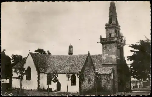 CPA Locquirec L'Eglise (Kirche, Church) 1940