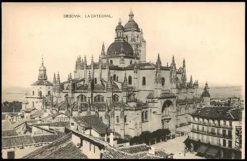 Postales Segovia Catedral (Kathedrale) 1910