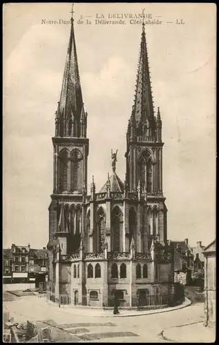 Kathedrale Cathedrale Notre-Dame de la Délivrande Côté abside 1910