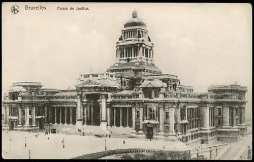 Postkaart Brüssel Bruxelles Palais de Justice - Justizpalast 1910