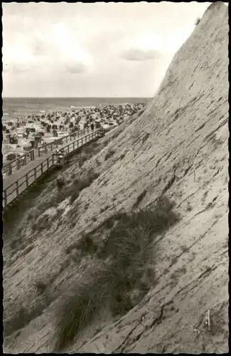 Wenningstedt-Braderup (Sylt) Nordseebad auf Sylt, Das Rote Kliff 1960