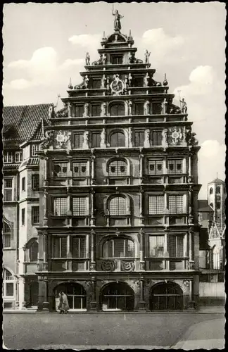 Ansichtskarte Braunschweig Gewandhaus 1960