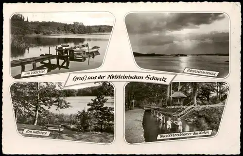 Ansichtskarte Plön Holsteinische Schweiz Mehrbild-AK mit Ukleisee uvm. 1965