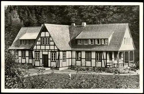 Rohden Naturfreundehaus SCHNEEGRUND Naturschutzgebiet Hohenstein 1950