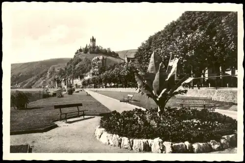 Ansichtskarte Cochem Kochem Panorama-Ansicht Partie a.d. Mosel 1957
