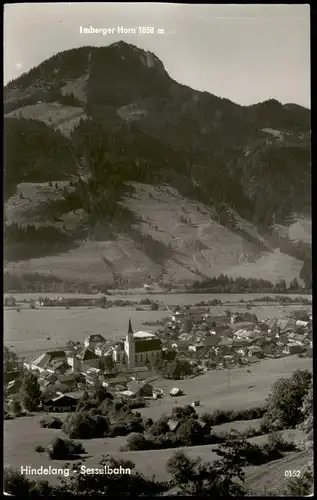 Ansichtskarte Bad Hindelang Sesselbahn 1961