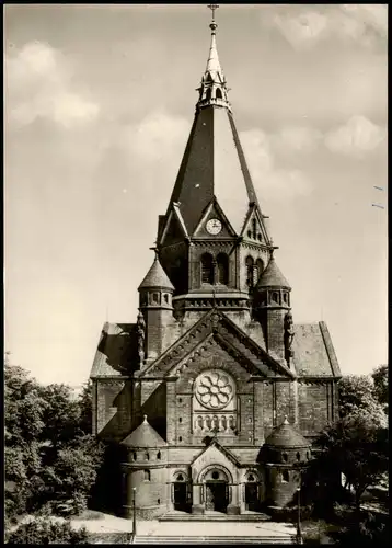 Ansichtskarte Riesa Trinitatiskirche 1970