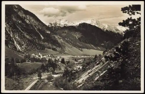 Ansichtskarte Hinterstein / Allgäu Stadtpartie 1936