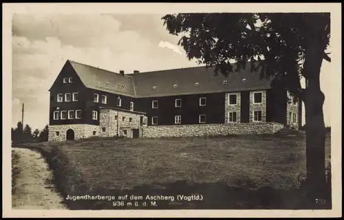 Ansichtskarte Klingenthal Aschberg (Vogtland) Jugendherberge 1935