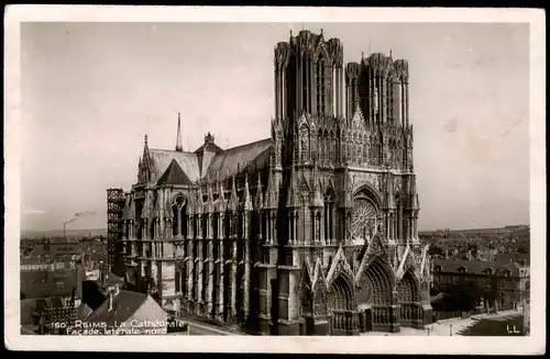 CPA Reims Reims Catedrale - Stadt, Fabrik 1937