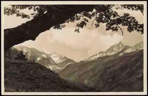 Ansichtskarte Bad Hindelang Wilden und Schneck Hochvogelstuben Ostrachtal 1938