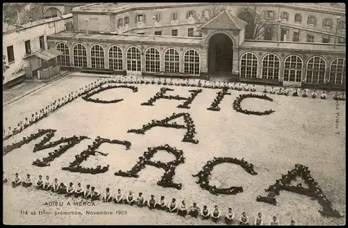 Merka Marka Merca Marca 114 et 115me promotion Militaria France 1909