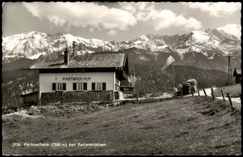 Ansichtskarte Garmisch-Partenkirchen PARTNACH-ALM 1968