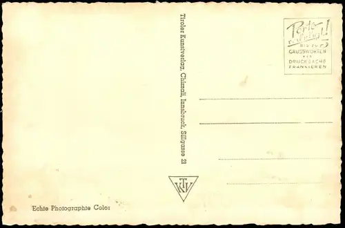 Ansichtskarte Tannheim Stadtpartie mit Rot Flüh und Gimpel 1963