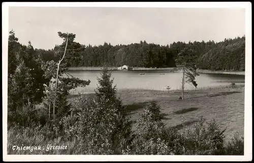 Ansichtskarte Chiemgau-Kampenwand Am Griessee - Hütte 1951 Privatfoto