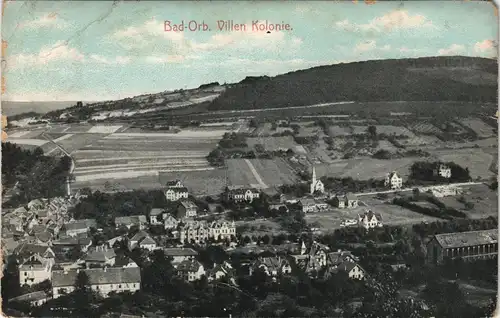 Ansichtskarte Bad Orb Villen Kolonie. 1907