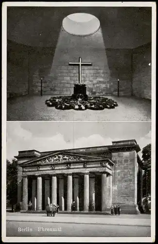 Ansichtskarte Berlin Ehrenmal 1967