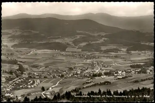 Viechtach Sommerfrische mit Ruine Neunussberg u. gr. u. kl. Arber 1960