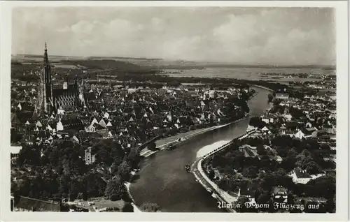Ansichtskarte Ulm a. d. Donau Luftbild 1932