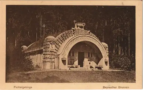 Ansichtskarte Bayreuth Bayreuther Brunnen 1915