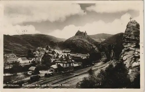 Ansichtskarte Altenahr Stadt, Bahnhof 1928