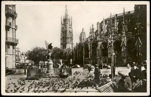 CPA Bordeaux Cathédrale Partie an der Kathedrale 1937