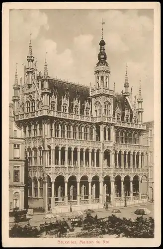 Postkaart Brüssel Bruxelles Bruxelles Maison du Roi 1910