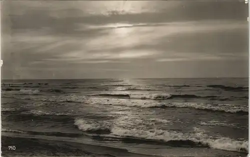 Ansichtskarte Ahlbeck (Usedom) Stimmungsbild - Ostsee Balticsea 1930