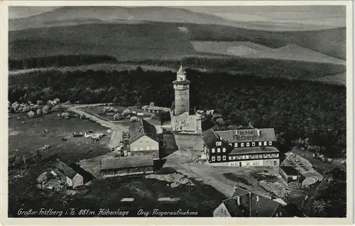 Ansichtskarte Feldberg (Schwarzwald) Luftbild Großer Feldberg 1932