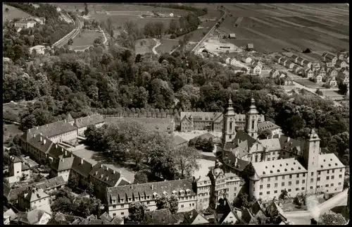 Ansichtskarte Bad Mergentheim Luftbild Luftaufnahme 1957