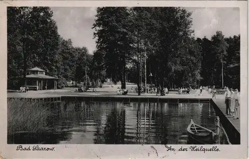 Ansichtskarte Bad Saarow An der Heilquelle 1941