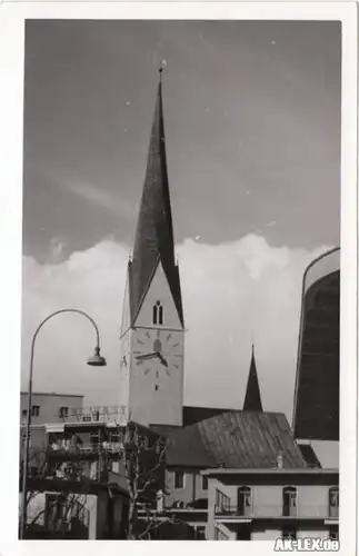 Foto Davos Kirchturm 1950 Privatfoto