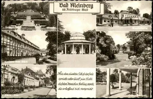 Horn-Bad Meinberg Mehrbildkarte Meinberg am Teutoburger Wald 1960