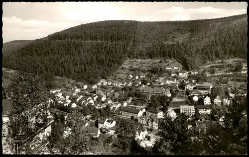 Ansichtskarte Bad Wildbad Schwarzwald Panorama-Ansicht 1965