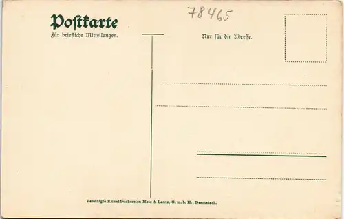 Ansichtskarte Konstanz Husenstein. 1909