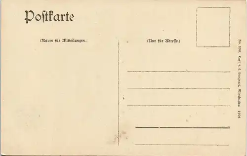 Ansichtskarte Sonnenberg-Wiesbaden Stadt, Straßenpartie 1922