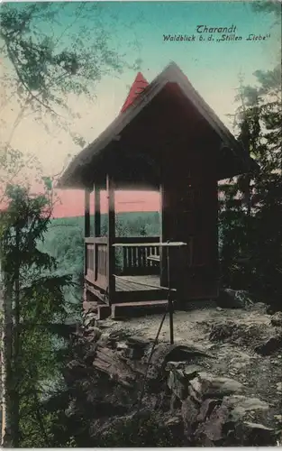 Ansichtskarte Tharandt Waldblick b. d. Stillen Sieben 1911/0000