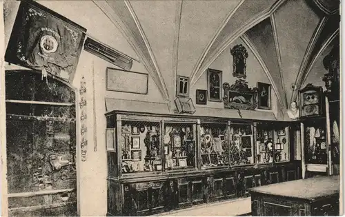 Ansichtskarte Altötting Inneres der Schatzkammer zu Altötting 1913