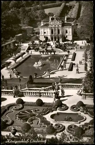 Linderhof-Ettal Königsschloß Linderhof Royal Castle Linderhof 1960