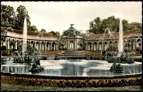 Ansichtskarte Bayreuth Eremitage, Wasserspiele 1960