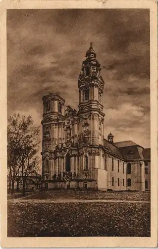 Postcard Grüssau Krzeszów Klosterkirche 1926