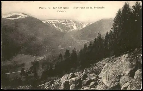 Woll La Bresse Partie bei der Schlucht Environs de la Schlucht 1910