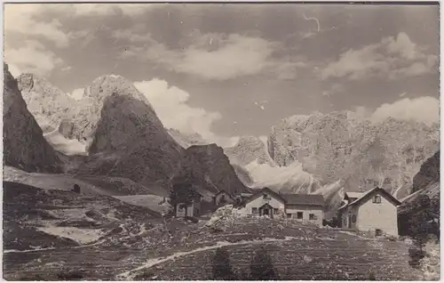 St. Christina in Gröden Santa Cristina Valgardena Regensburger Hütte 1915