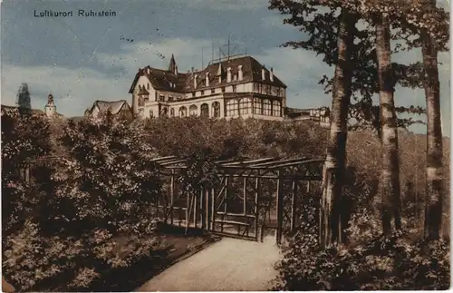 Ansichtskarte Bredeney-Essen (Ruhr) Partie in Ruhrstein 1912