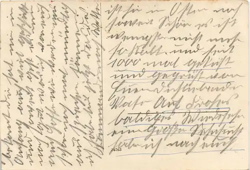 Postcard .Russland Rußland Россия - Eingang zum Dorf 1917